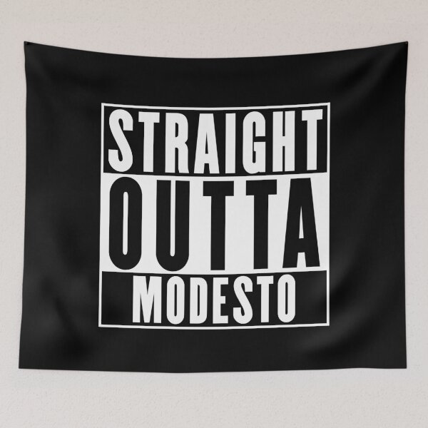 Item preview, Straight Outta Modesto designed and sold by RandomStuffShop.