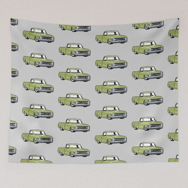 Item preview, 69-70 Light Green C Truck designed and sold by CoolRide.