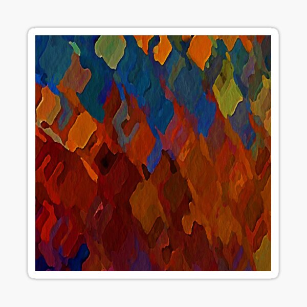 Burning Tulips Sticker