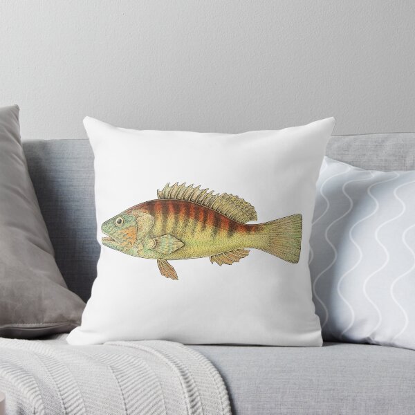 Item preview, Banded Sea Perch designed and sold by Evgenia's Fish Art.