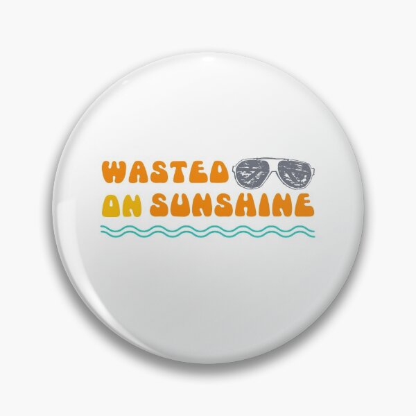 Item preview, Wasted on SUNSHINE High on LIFE 1970s Vic F is for Family designed and sold by JadedVintage.