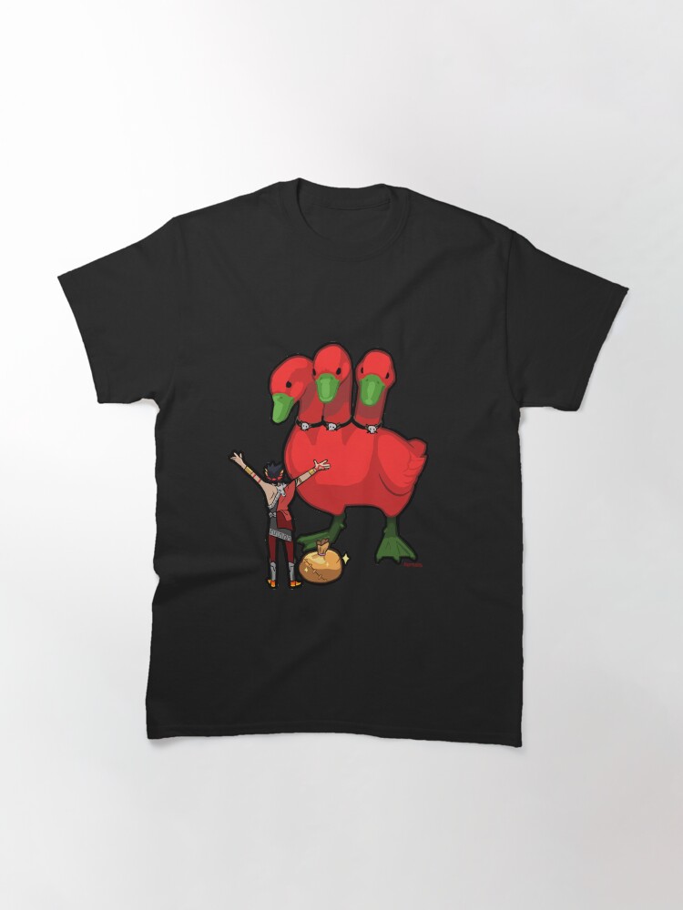Thumbnail 3 of 7, Classic T-Shirt, It's a Beautiful Day in the House of Hades and You're a Horrible Goose designed and sold by Sabtastic.