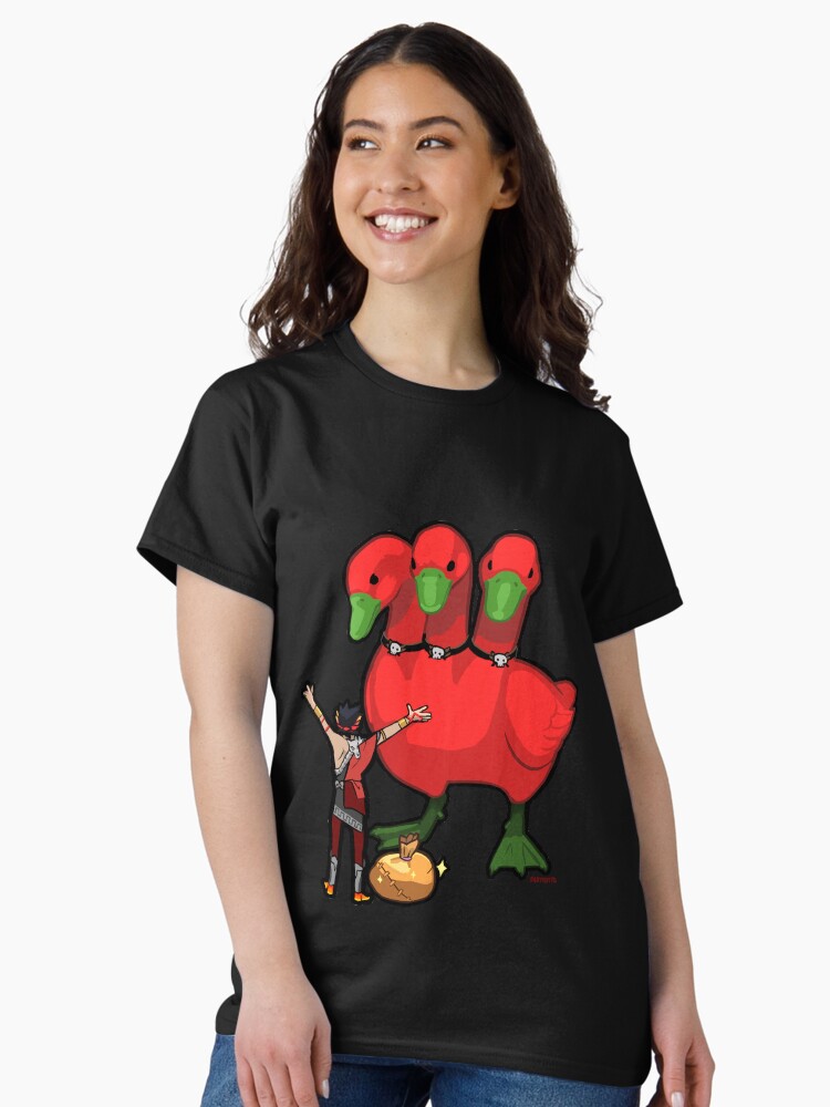 Thumbnail 2 of 7, Classic T-Shirt, It's a Beautiful Day in the House of Hades and You're a Horrible Goose designed and sold by Sabtastic.