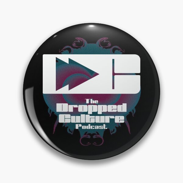 Item preview, The Dropped Culture Podcast Mark 2 Logo designed and sold by BAFunkenstein.