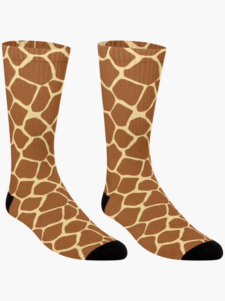 Thumbnail 3 of 5, Socks, Giraffe Pattern designed and sold by LamaraK.