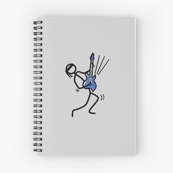 Item preview, Stickman / Playing electric guitar designed and sold by LotusCreations.