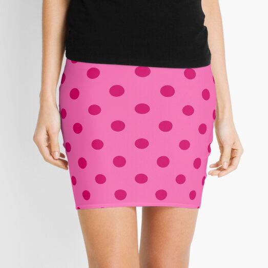 Polka dot hotsell pencil mini skirt