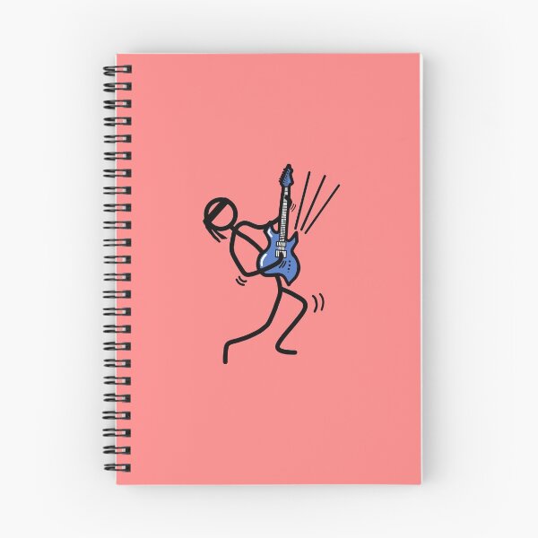 Item preview, Stickman / Playing electric guitar designed and sold by LotusCreations.