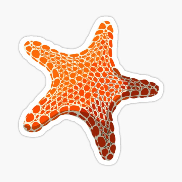 Artikel-Vorschau von Orange Seestern-Illustration, designt und verkauft von Kyle Smithgall.