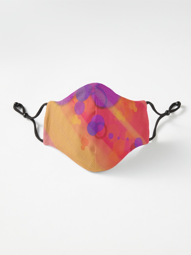Alternate view of Purple Halftone Bubbles Mask