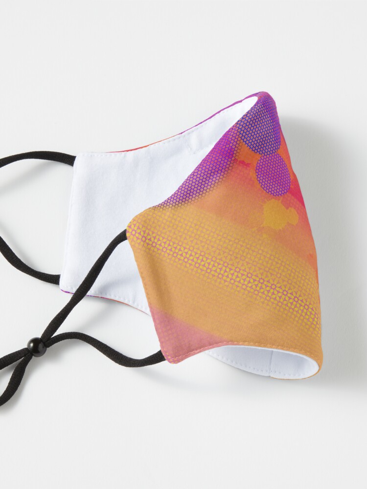 Alternate view of Purple Halftone Bubbles Mask