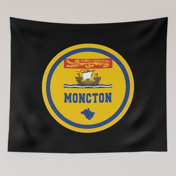 Item preview, Moncton New Brunswick Provincial Flag designed and sold by ClassyCo.