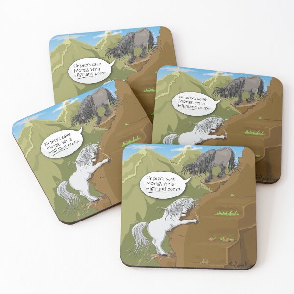Item preview, The Courage of the Highland Pony designed and sold by annafkane.