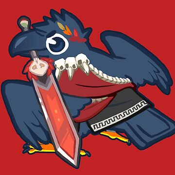 Artwork thumbnail, Zagreus, Son of Hades (as a Crow) by Sabtastic