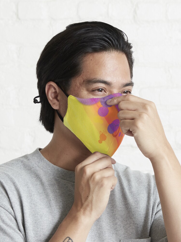 Alternate view of Summer Halftone Bubbles Mask