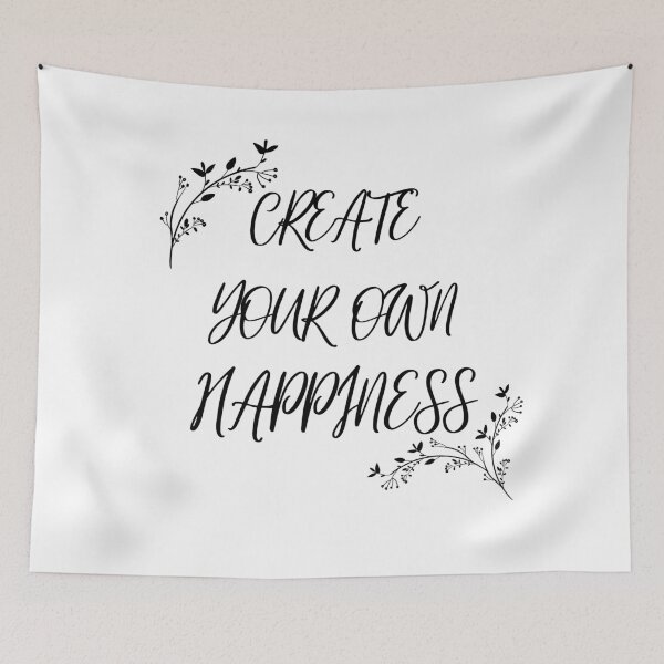 Item preview, Create Your Own Happiness designed and sold by travelnerd.