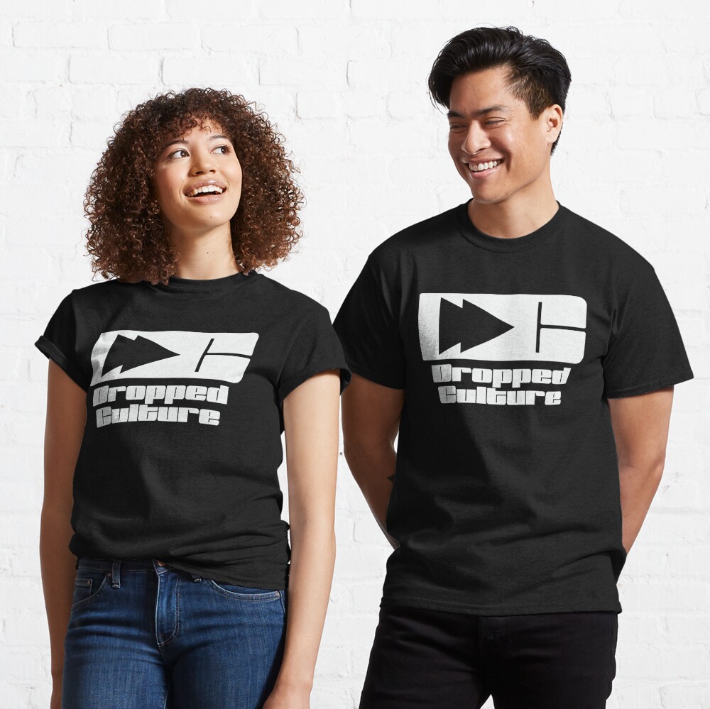 The Dropped Culture Podcast Original Logo Classic T-Shirt
