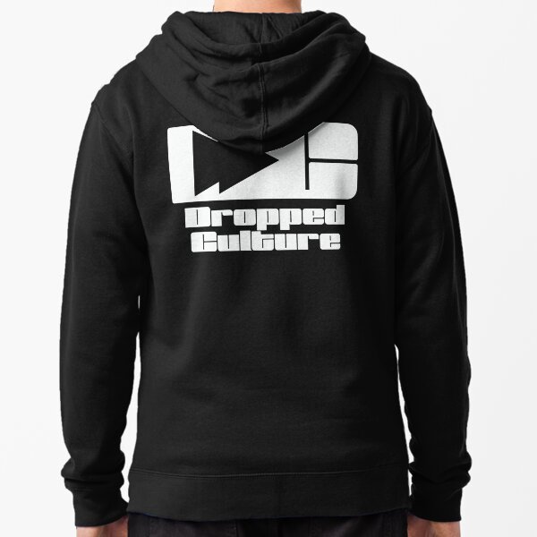 The Dropped Culture Podcast Original Logo Zipped Hoodie