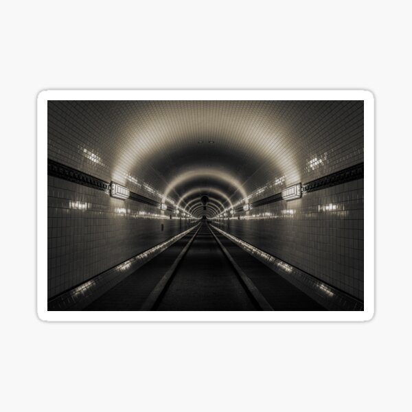 St. Pauli Elb Tunnel, Hamburg Sticker
