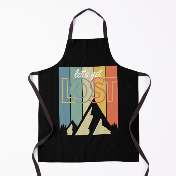 Item preview, Let's Get Lost Retro Hiking Mountain Climbing Caping Adventure Design designed and sold by apathecary.