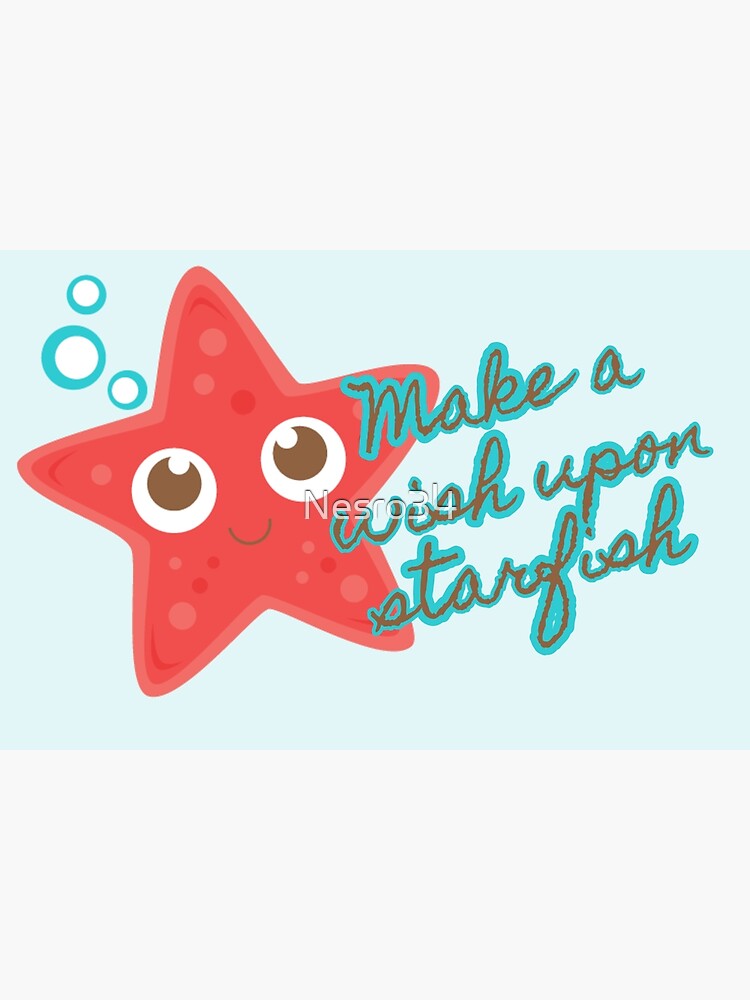 "Make a wish upon starfish" Poster for Sale by Nesro34 | Redbubble