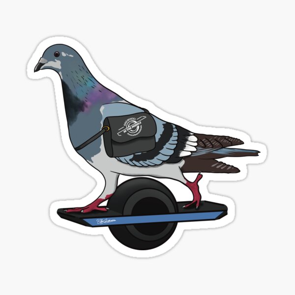 Messenger Pigeon Sticker