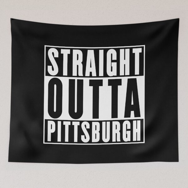 Item preview, Straight Outta Pittsburgh designed and sold by RandomStuffShop.