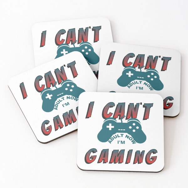 Item preview, I Can't Adult Now I'm Gaming designed and sold by Freestylist.