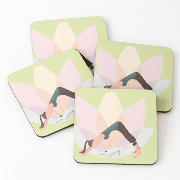 Item preview, Morning yoga with my dog designed and sold by Suzie-Mara.