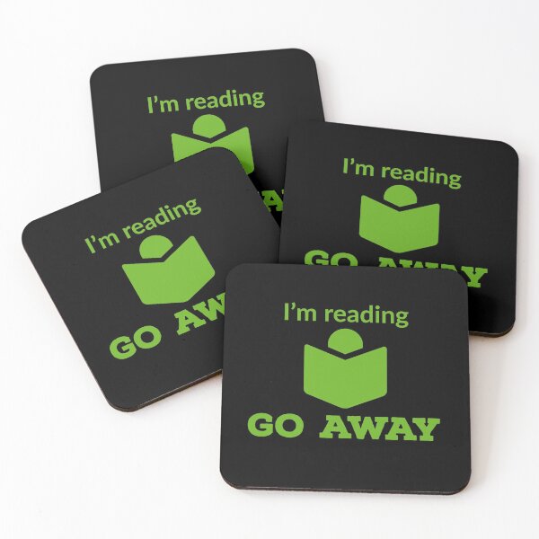 Item preview, I'm reading go away designed and sold by Gingatoo.