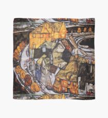 Egon Schiele Abstract Town Scarf