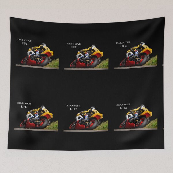 Item preview, Design your Life (motorcycle racing) designed and sold by Alchemytshirts.