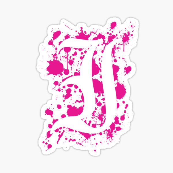 Negative Space 'I' Sticker