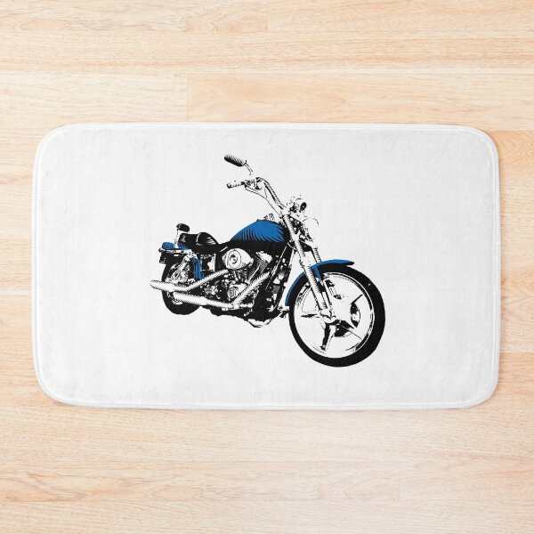 Item preview, Dyna Super Glide Motorcycle, Blue designed and sold by YourIllusion.