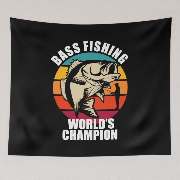 Item preview, Bass Fishing World's Champion - Largemouth Bass designed and sold by Adel Qasem.