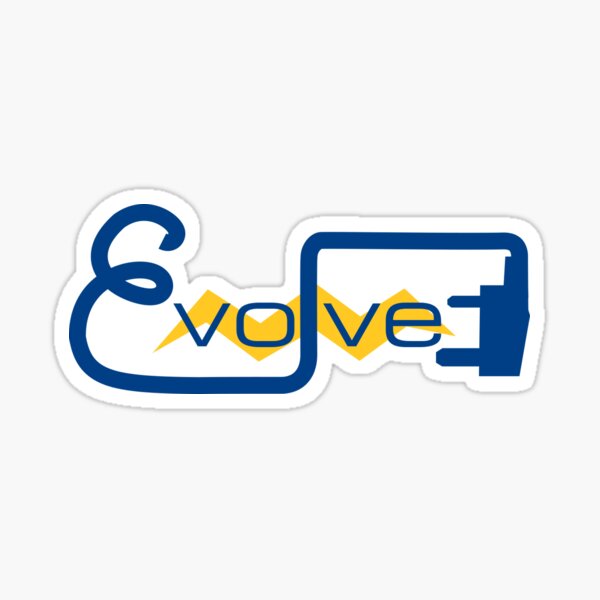 ELECTRICALLY EVOLVED: UK PLUG Sticker