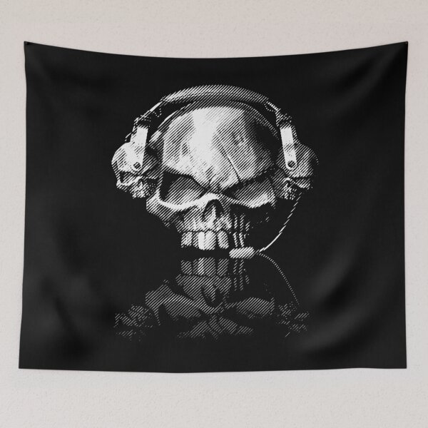 Item preview, Gaming Skull With Headset designed and sold by FD-Design.