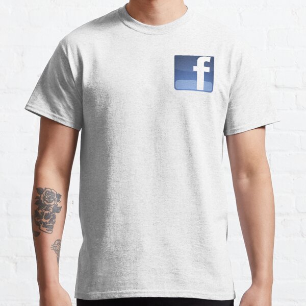 Facebook Logo T Shirts Redbubble - the id shirt and pants game roblox home facebook