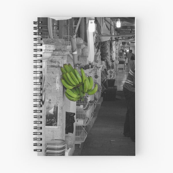 Item preview, Green bananas in the market designed and sold by swan2sky.