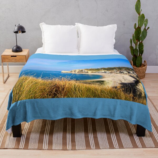 Item preview, View at Etretat town in Normandy, France designed and sold by Rrrainbow.