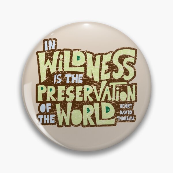Item preview, Thoreau's Wildness (scratched) designed and sold by dave-williams.