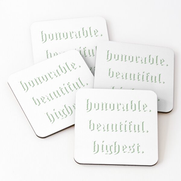 Item preview, honorable. beautiful. highest.  designed and sold by kendallbenson.