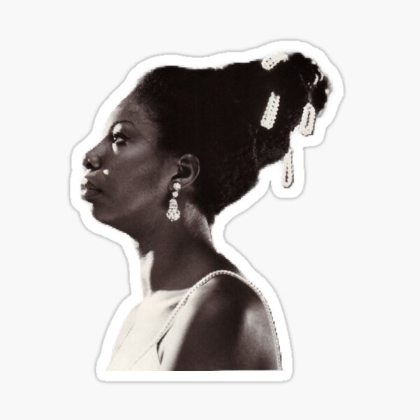 The Legendary Nina Simone Sticker