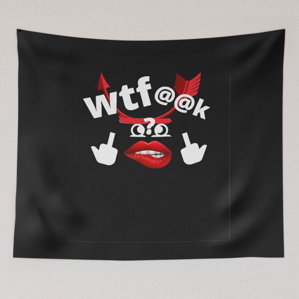 Item preview, WTFMonkey- WOT DA FK Flecha roja designed and sold by Flirt-Teez.