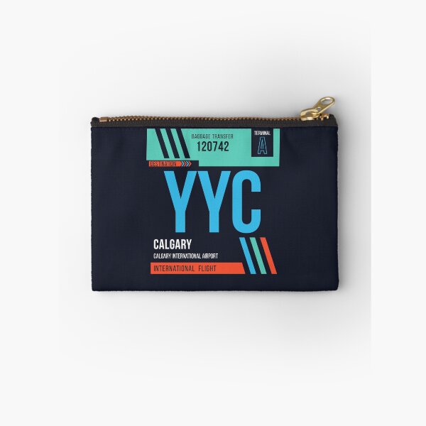 Item preview, Calgary (YYC) Airport Code Baggage Tag designed and sold by SLAG-Creative.