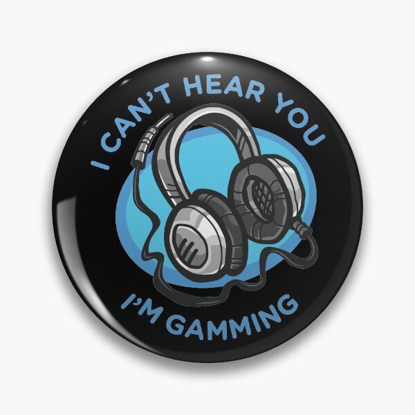 Item preview, Gamer Gift Headset Can't Hear You I'm Gaming designed and sold by pannolinno.