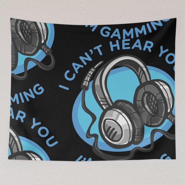 Item preview, Gamer Gift Headset Can't Hear You I'm Gaming designed and sold by pannolinno.