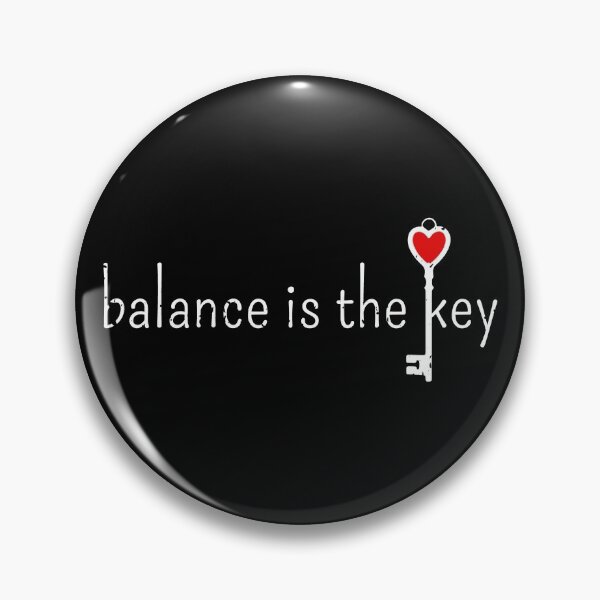 Item preview, Vintage Balance Is The Key Gift  designed and sold by GBDesigner.