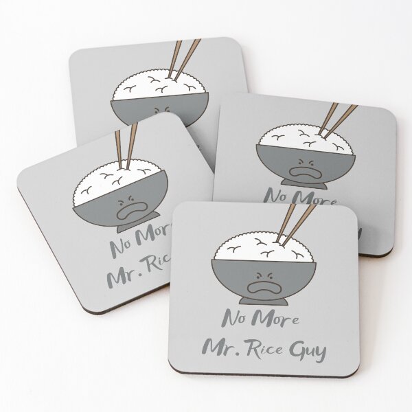 Item preview, No More Mr Rice Guy, No More Mr Nice Guy Pun designed and sold by GoodMoodFood.