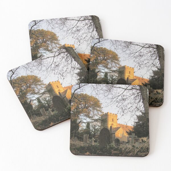 Item preview, Early Morning Winter Sun On St. Petroc's Church, South Brent UK designed and sold by lezvee.